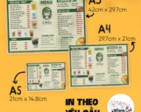 MENU CÁN MÀNG